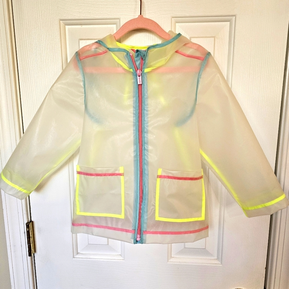 3T Cat and Jack unlined rain jacket